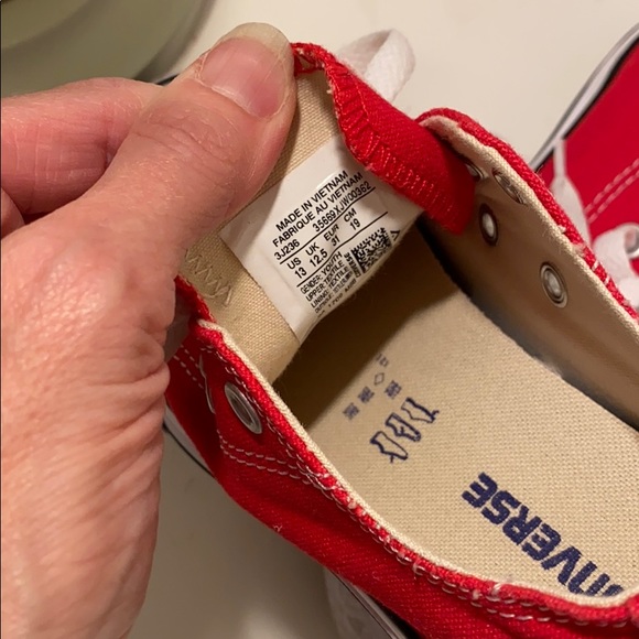 Converse Sneakers Red - Picture 6 of 7